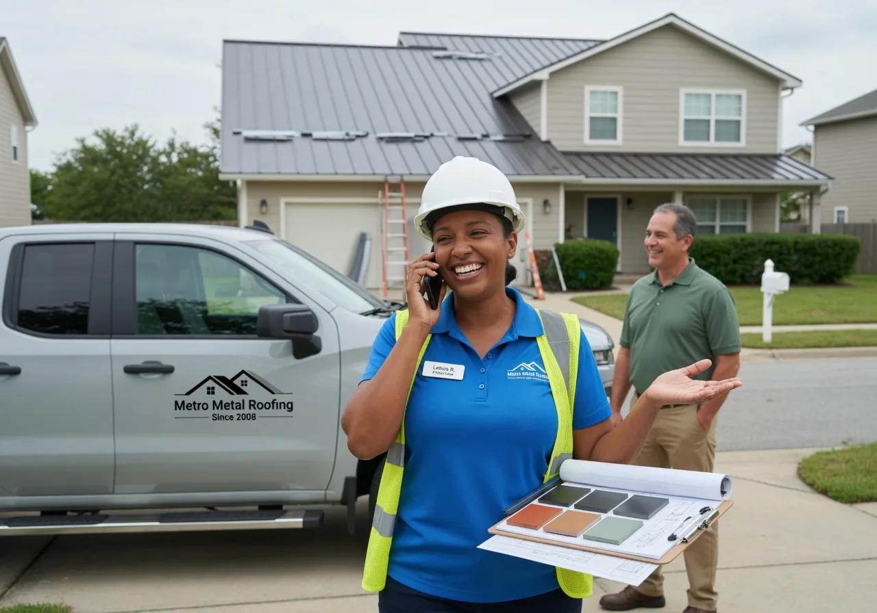 Storm Damage Metal Roof Repair in Endeavor, PA